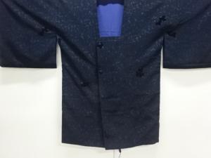 大正ロマン　切りビロード葉模様道行コート